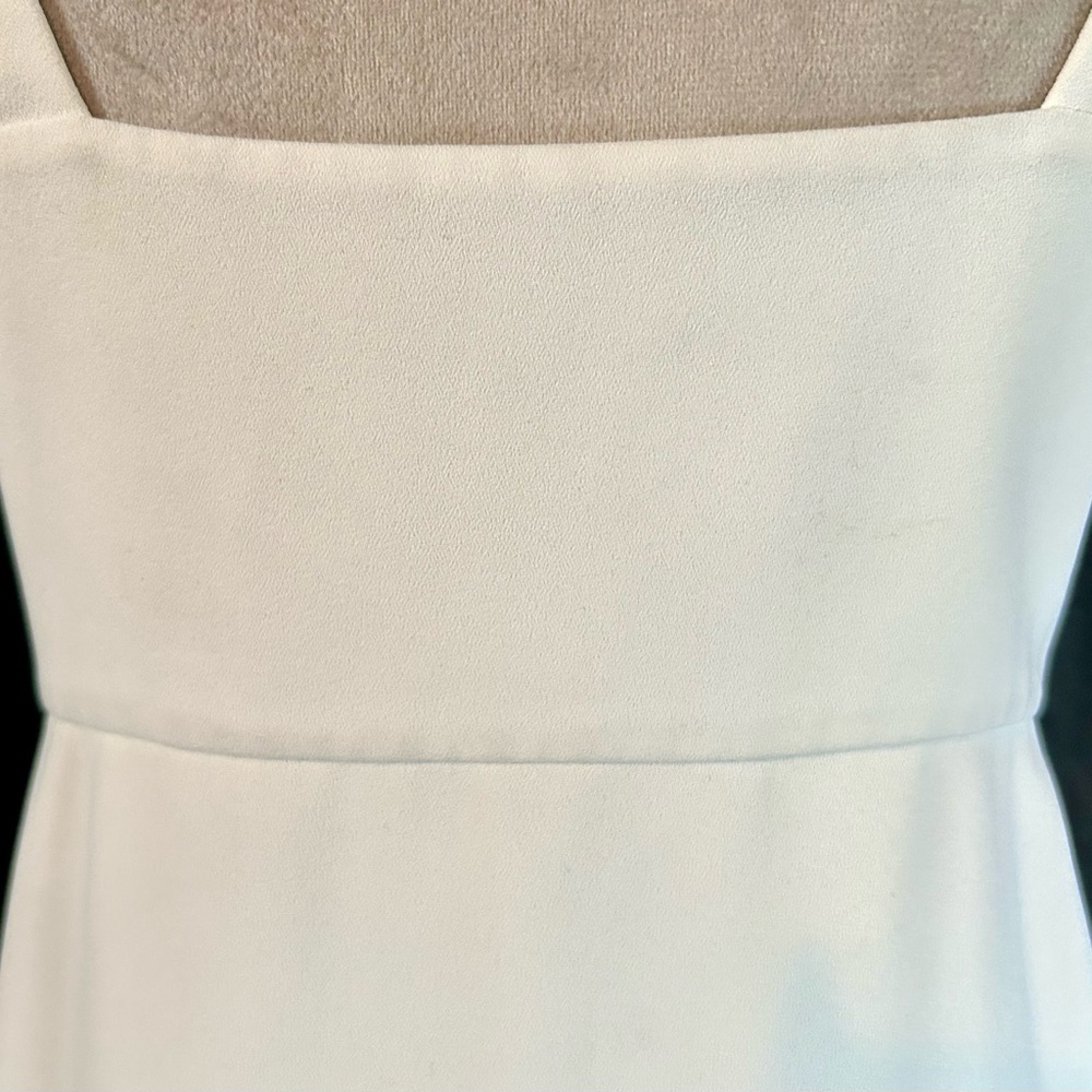 T by Alexander Wang White Sleeveless Cutout Dress, Size L - Picture 12 of 12